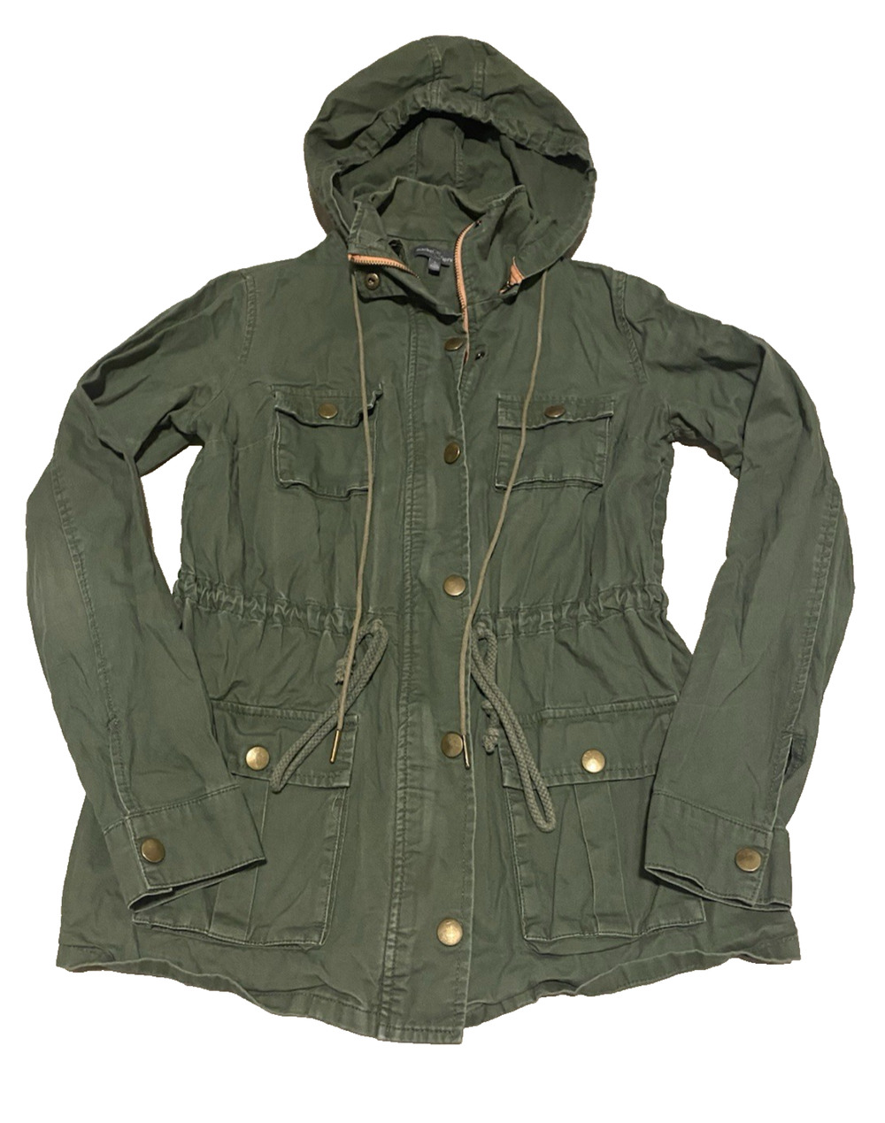 Market Spruce Green Anorak Hooded Utility Jacket Small Twilightcore Y2K Military